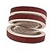 easyhaha 10 Stück Winkelschleifer Gelenkschleifband 452 x 15 mm 330 x 10 mm 330 x 30 mm 520 x 20 mm 533 x 30 mm 760 x 40 mm Bandschleifmaschine Schleifen Polieren (Color : P150, Size : 520 x 20mm)