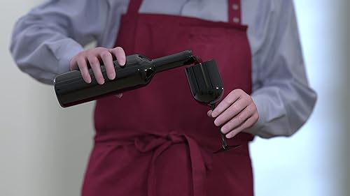 Miniatura 4 de PARTY BARGAINS Copas de vino de 12 onzas, color negro, paquete de 10, elegantes copas de vino de plástico desechables con tallos para bodas, eventos