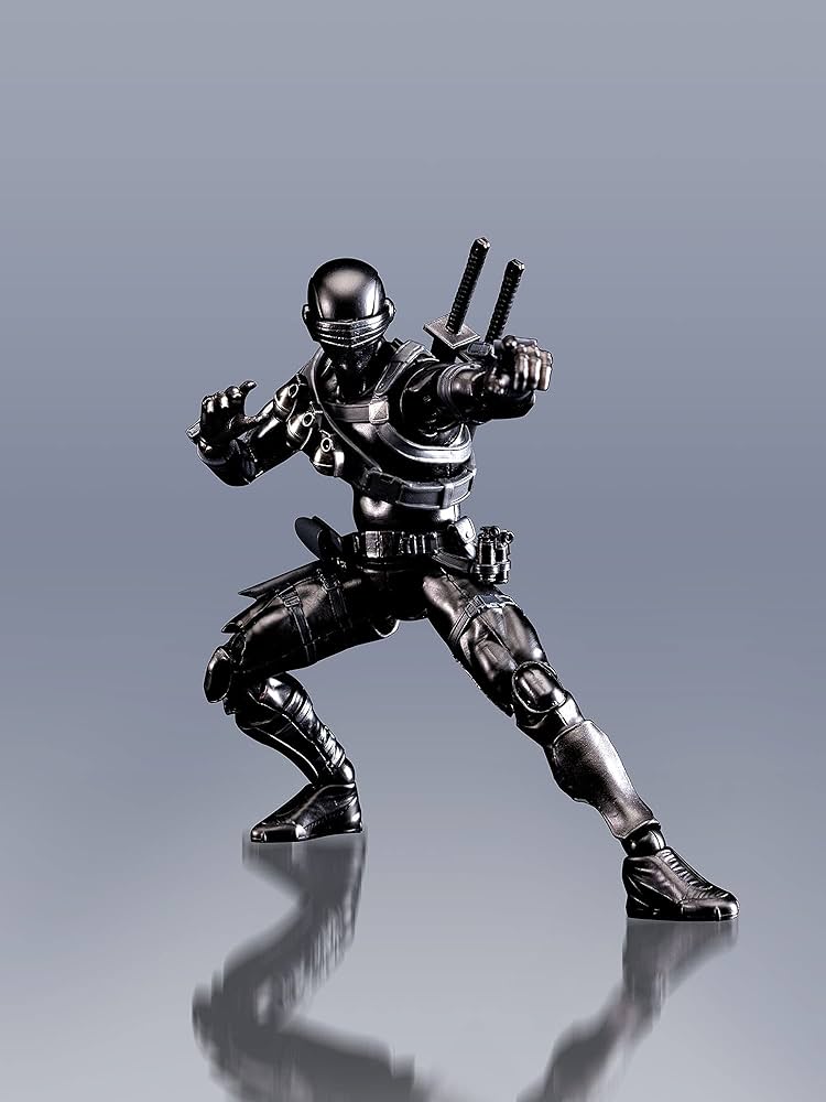 ミリタリー Snake eyes Flame Toys Flame Toys - G.I. Joe Hito Kara Kuri Snake Eyes Figure Pre