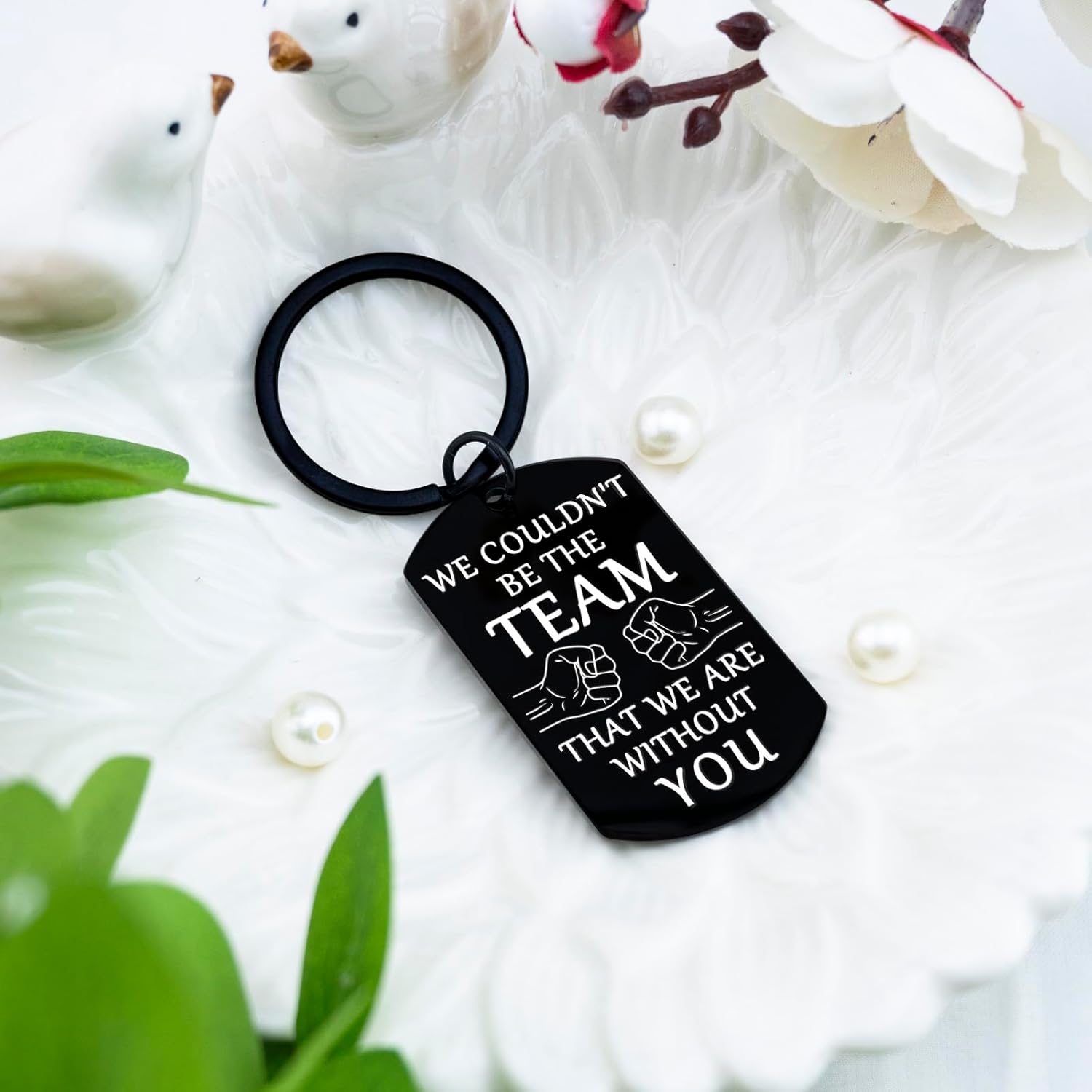 Thank You Keychain Gift for Coworkers Best Coworker Gifts Employee Appreciation Day Gifts from Boss Coworker Christmas Gift Thanksgiving Birthday Present for Him - Image 3