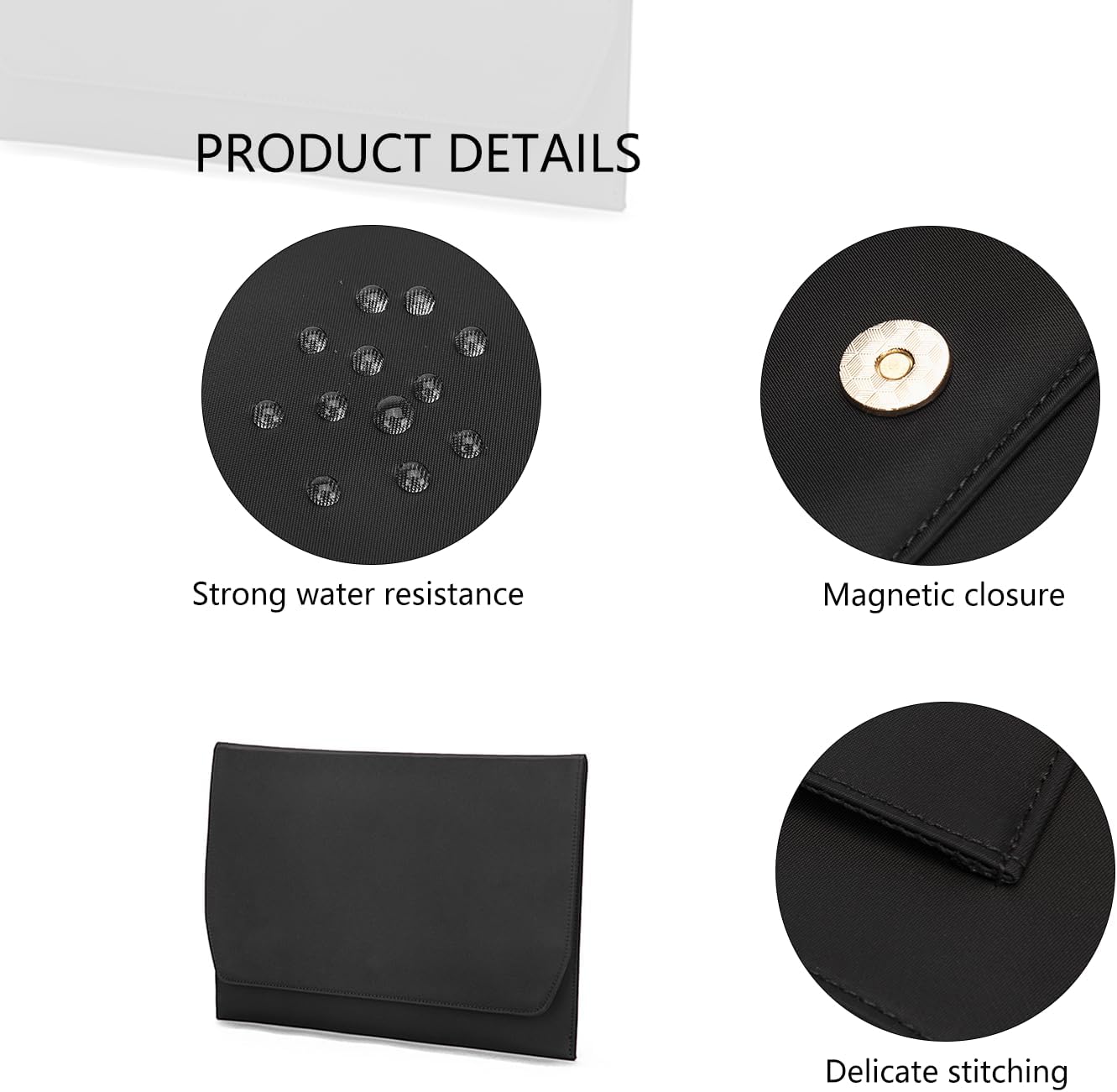 iPad Sleeve Case Simple Beige Tablet Sleeve Bag with Soft Padding Accessory Storage Lightweight Protective Carrying Sleeve for iPad Most Tablets