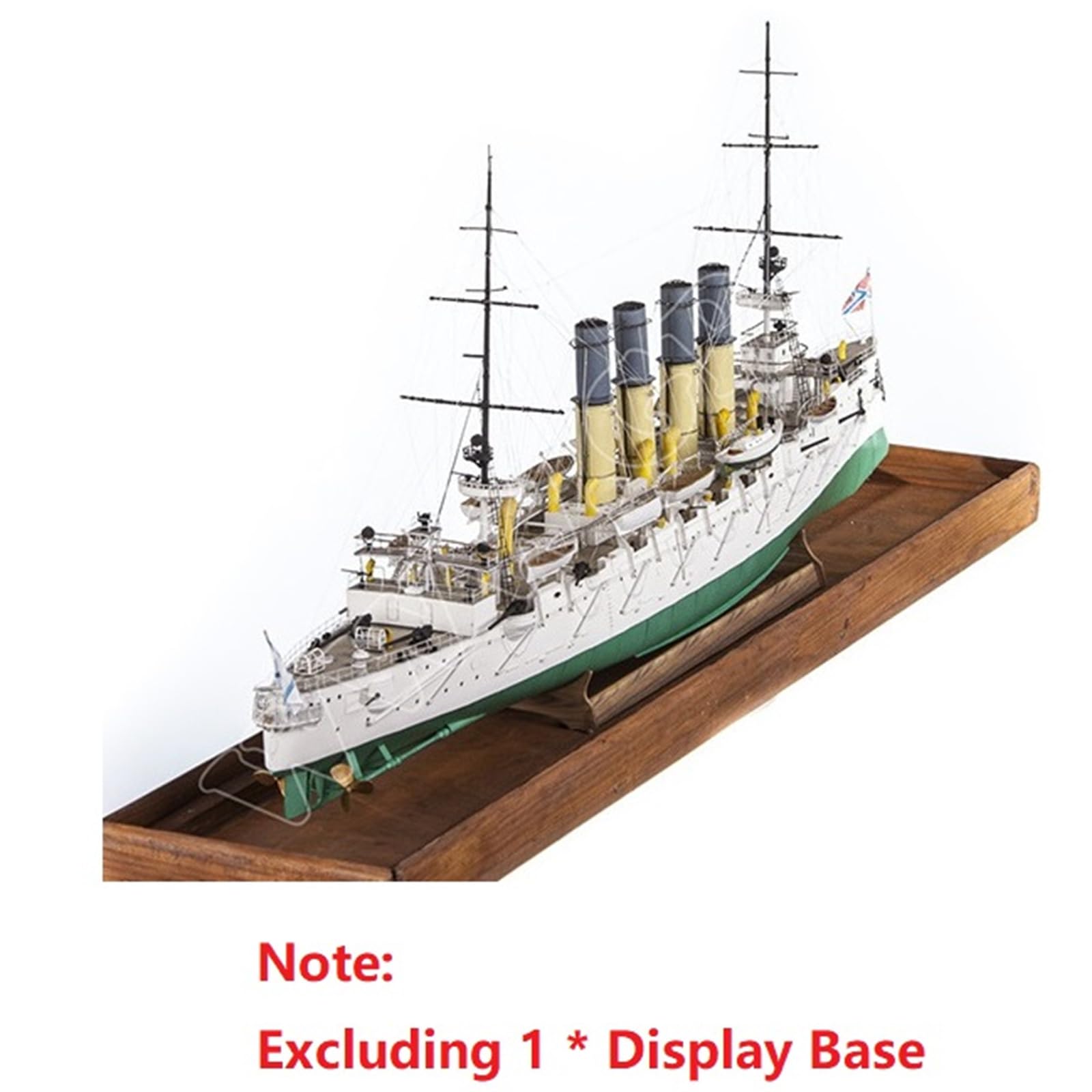DAGIJIRD (Unmontierter Kit) Maßstab 1:200 Russisches Varyag Schützendes Cruiser Papiermodell Handgemachtes DIY Papiermodell