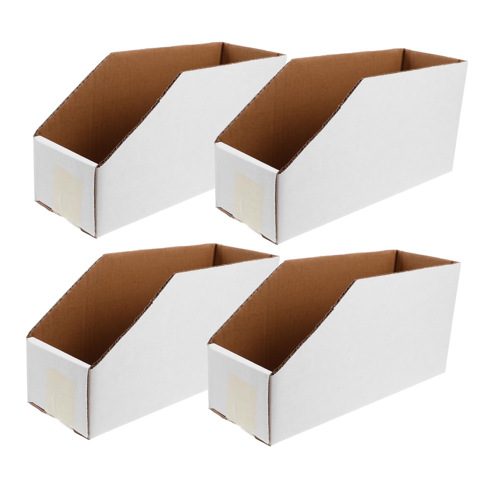 4 Rangement Carton Organisateurs Stockage Bureau Entrepôt Garage