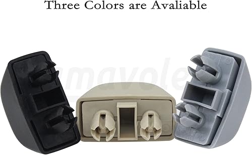 Miniatura 5 de 2 piezas de gancho negro para visera solar gancho soporte para A6 C6 Quattro A7 A8 RS6, para VW Passat B7 Polo.OEM #: 4F0857561.6RD857561.6R085756.