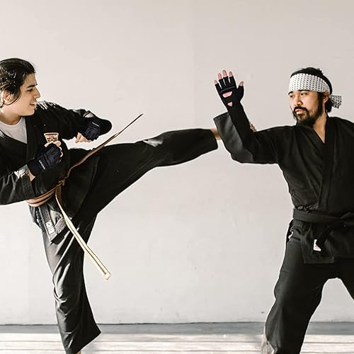 Miniatura 7 de Guantes de boxeo de kickboxing, guantes de boxeo para hombres, mujeres, niños, medio dedo, saco de boxeo, guantes de lucha, guantes UFC para hombres