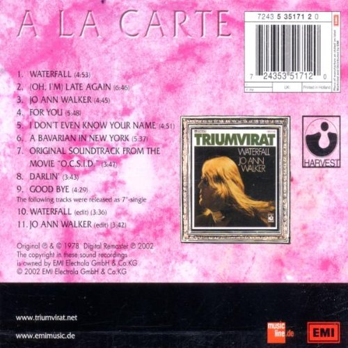 A la carte
