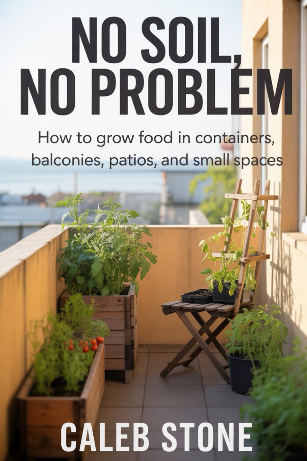 No Soil, No Problem: How to Grow Food in Containers, Balconies, Patios, and Small Spaces