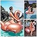 Ginkago Inflatable Flamingo Pool Float Rose Gold Giant Swim Ring Flamingo Float Water