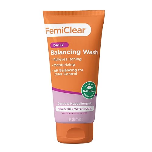 Miniatura 7 de FemiClear Lavado diario femenino calmante – Lavado de cuidado femenino para picazón y piel irritada, productos de higiene femenina, esenciales para