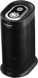 Honeywell HPA060C True HEPA Air Purifier Medium room (75 Sq Ft),Allergen Remover, HEPA Filter,Capture 99.97% of Wildfire/Smoke,Dust,Pollen,Pet Dander,Reduce 99.9% Virus,Bacteria,Black