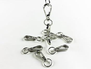 Amazon.co.jp: ノーブランド品 ナスカン シルバー 48mm 大きめ