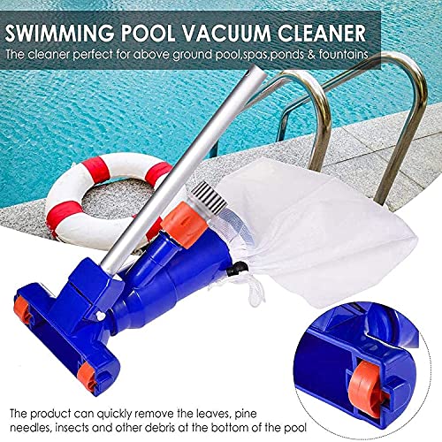 EFEG Portable Swimming Pool Fountain Vacuum Brush Cleaner, Cleaning Tool with Universal Fit Handle-Can be Attached to… - Image 5