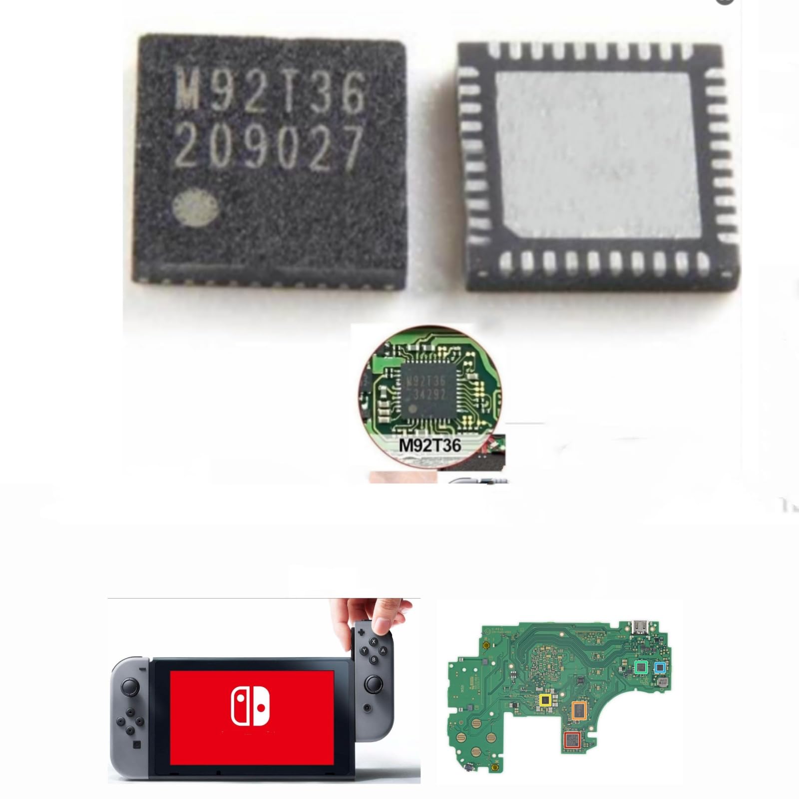 Amazon.com: Hailue M92T36 USB-C Power Charging Control IC Chip