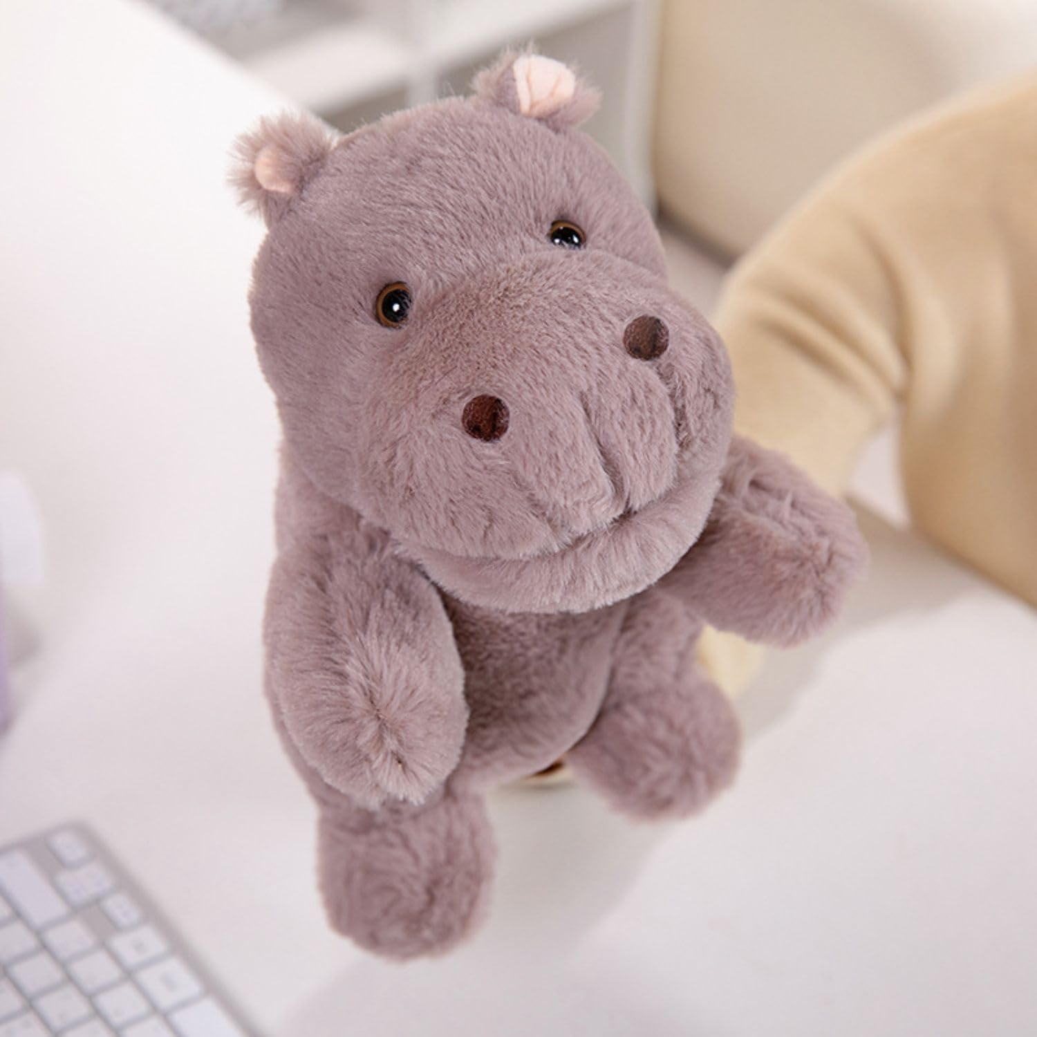 FunBlast Plush Animal Hand Puppets – Soft & Cuddly Animal Figure Puppets for Kids, Storytelling & Role Play, Fun Educational & Learning Toys for Toddlers & Children (Hippo)-picture-31