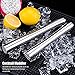 aqxreight Stainless Steel Ice Crushing Cocktail Muddler Barware Kitchen Tools for Bars Restaurants Silver (Bold All Steel Model Small Size)