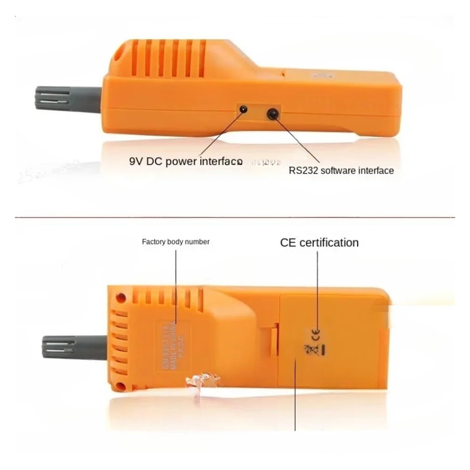 Medidor de humedad Temperatura Del Punto De Rocío La Humedad Detector AZ7755 AZ-7755 Probador CO2 Los Temporeros Derecho Detección para la cocina casera