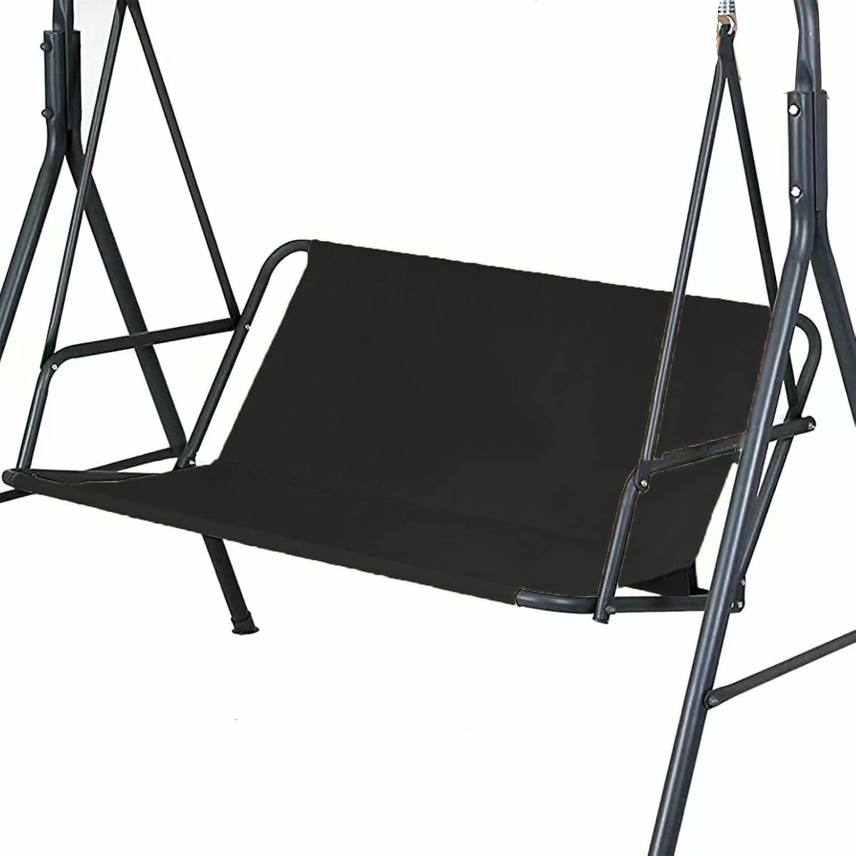 Swing Seat Cover Replacement - Heavy Duty Waterproof Oxford Cover for 2/3 Seater Outdoor Swing Chair - Durable Patio Garden Cushion Cover