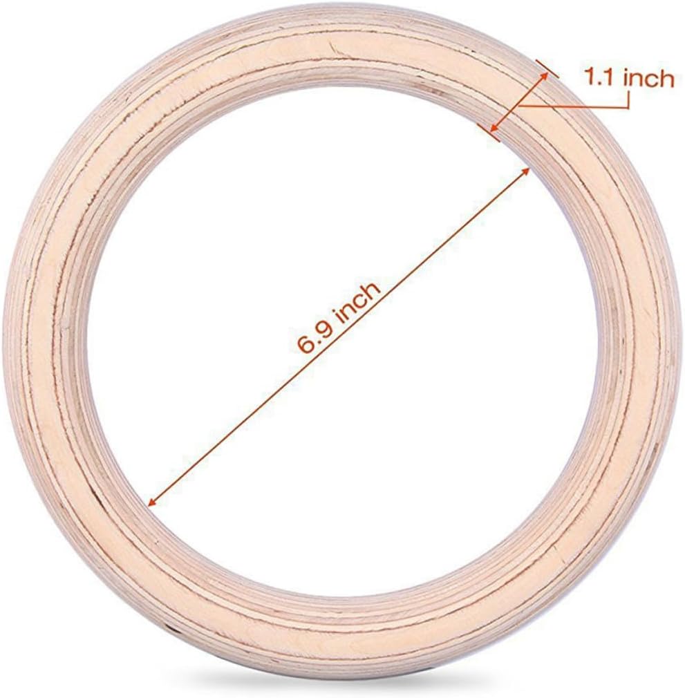 BESPORTBLE Exercise Rings Workout Rings Fitness Ring Gymnastic Rings