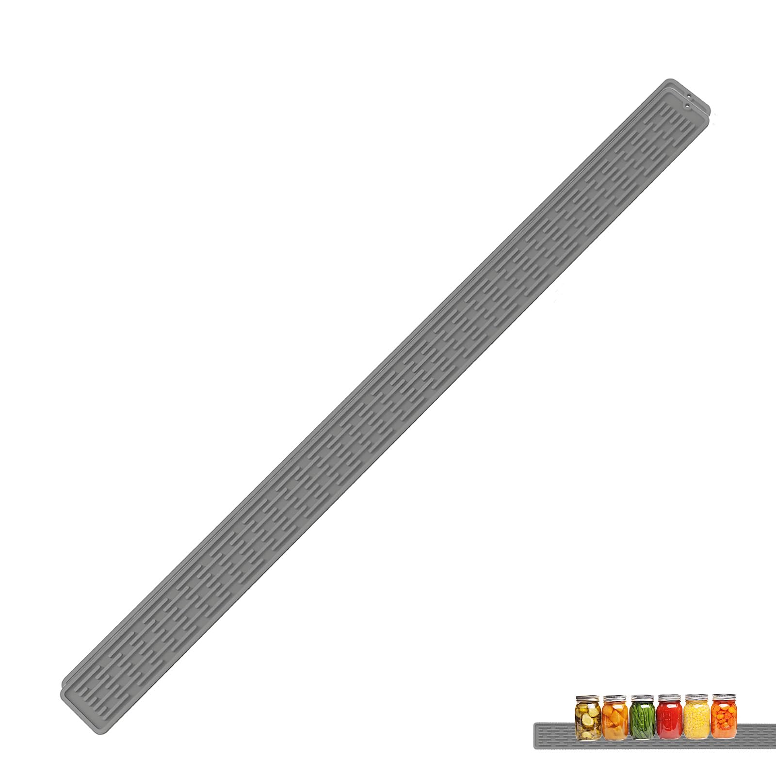 1Pc Kitchen Sink Splash Guard 80 cm, Silicone Sink Splash Guard Draining Board Mats for Kitchen and Bathroom Use