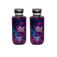 Vista 1 de Bath and Body Works Gift Set of of 2 - 10 Fl Oz Shower Gel (Dark Kiss) Multicolor