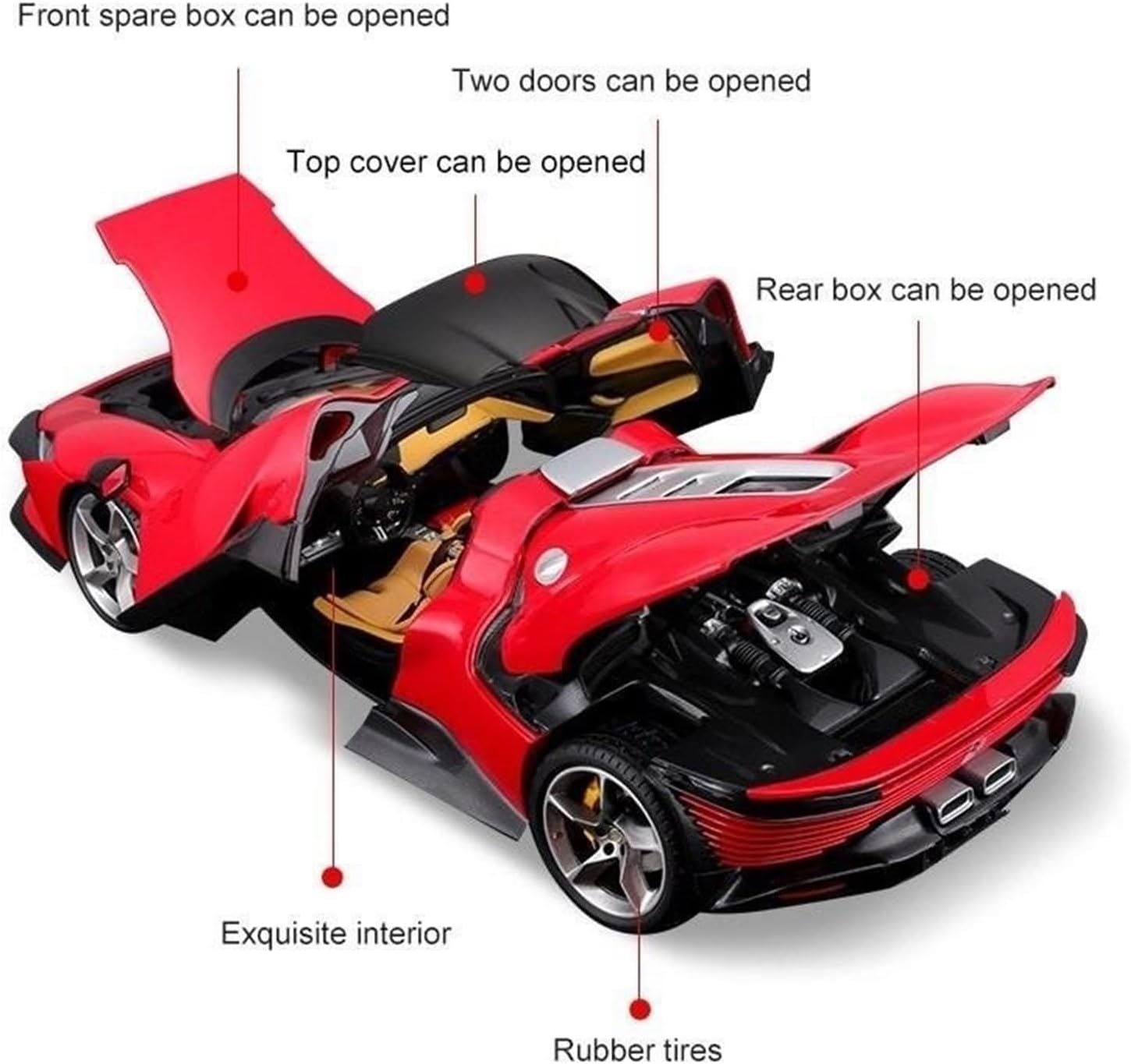 1:18 SP3 car Model Simulation Alloy car Model(118 499P)