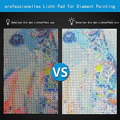 INSANYJ Lavagna Luminosa per Disegnare, Kit di Pad...