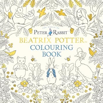 Paperback The Beatrix Potter Colouring Book
