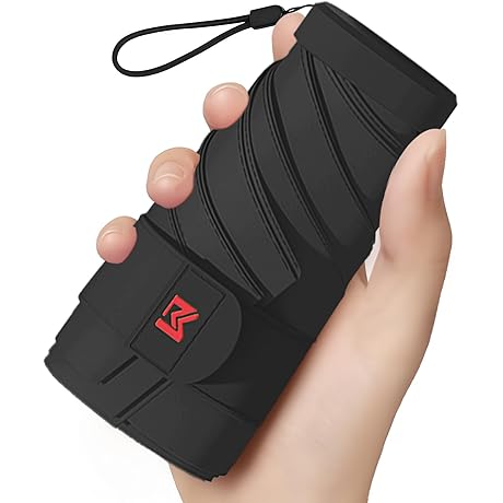 Moorrlii Travel Glitter Umbrella: Miniature Marvel for Purse Protection