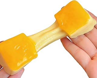 めろジョイ スクイーズ、スクイーズメロジョイ、ストレス解消おもちゃ水感 伸縮性のあるスティッキーボールおもちゃ 弾力性が高く 手触りが柔、餅形センサリーデスクアクセサリー | 小さな食品型フィジェット玩具 全年齢向け | 男女問わず 子供から大人まで食べ物スクイーズ ストレス解消 ハンドリラックス ストレス リラクゼーション用