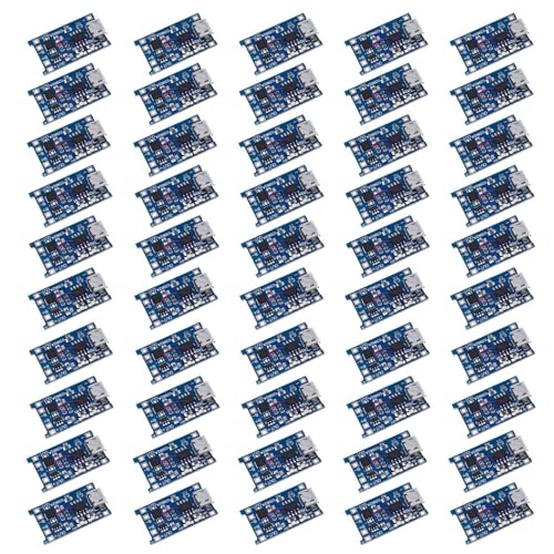 Micro USB TP4056 5V 1A lot de 50 modules de charge pour batterie 18650 avec double protection