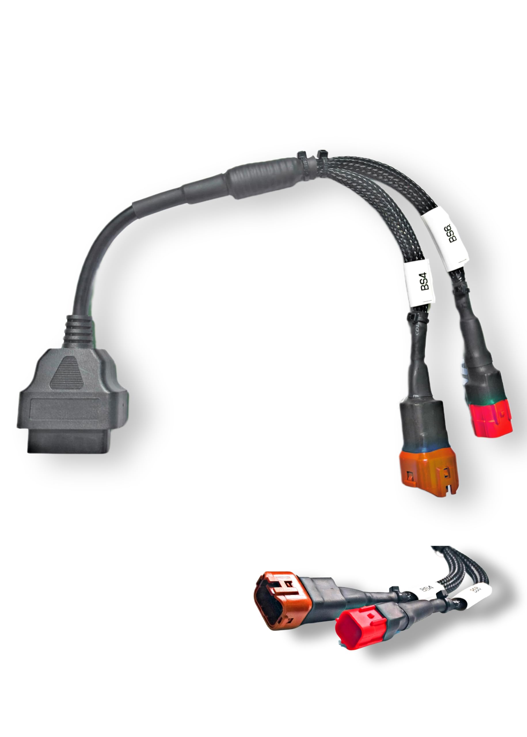 DANLITE TOOLS TECHNICIAN Bs4 & Bs6 Autorikshaw Scanning Cable (For 3 Wheelers),Black