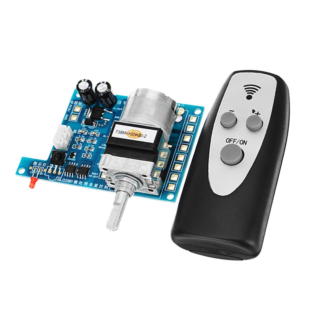 Juego de 2 potenciómetro de motor de 9 V con control remoto infrarrojo