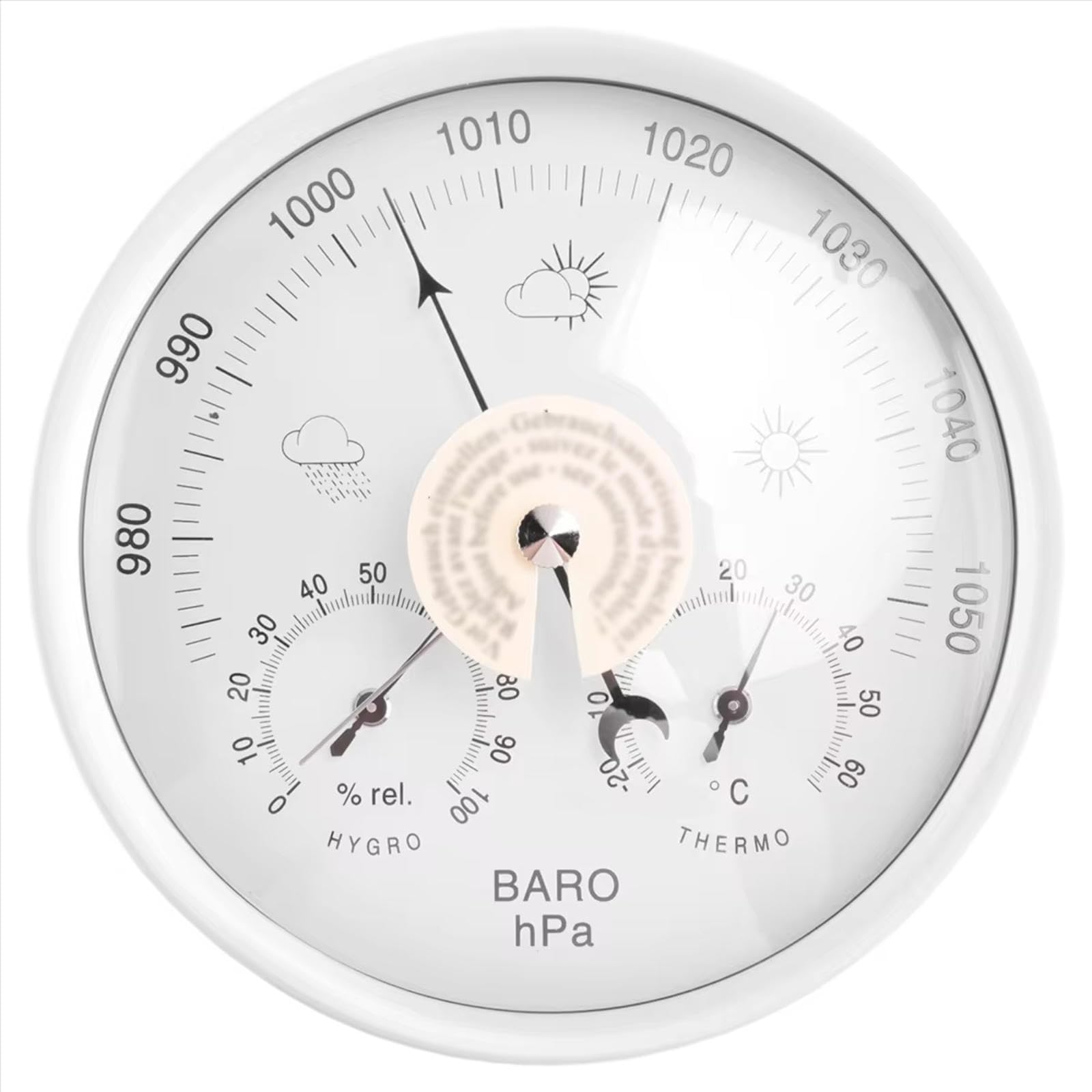 Barometr, termometr, higrometr, analogowa stacja pogodowa 13,2 cm, barometry do ściany domu, barometr, barometr zewnętrzny, do samochodu, tarasu, biura, salonu
