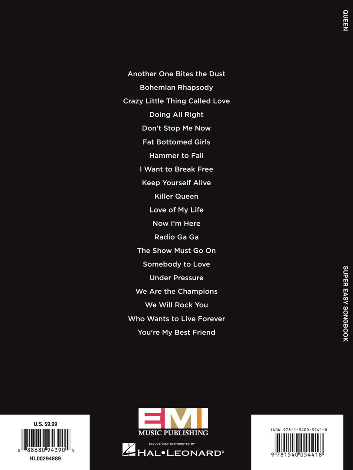 Queen - Super Easy Songbook