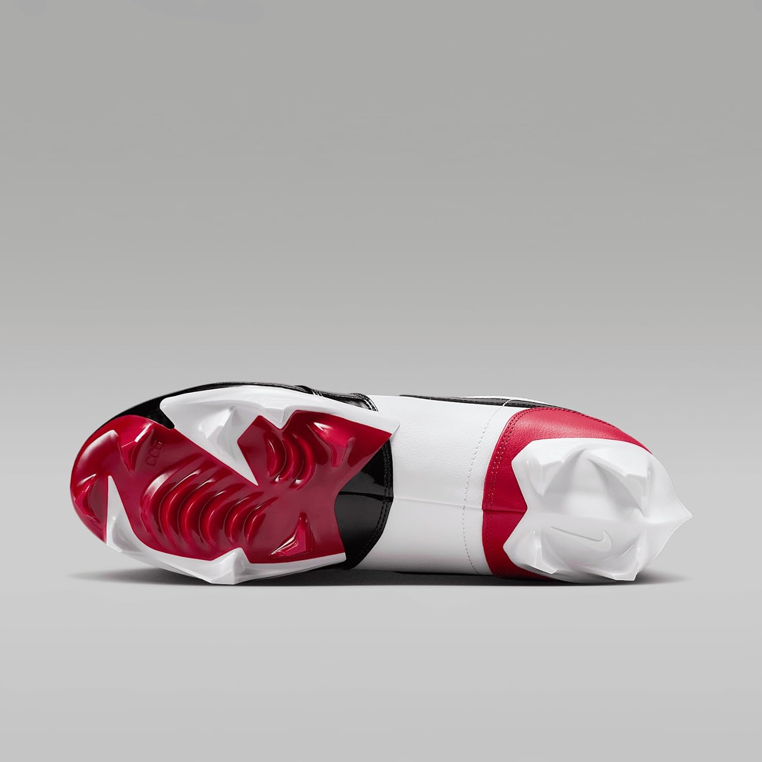 Jordan 1 Low TD Men's Football Cleat (FJ6245-601, Gym Red/White/Black) Size 13