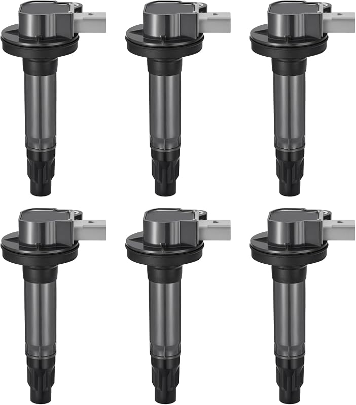 Kit com 6 bobinas de ignição BDFHYK UF612 para Ford Flex e Taurus 2010–2012