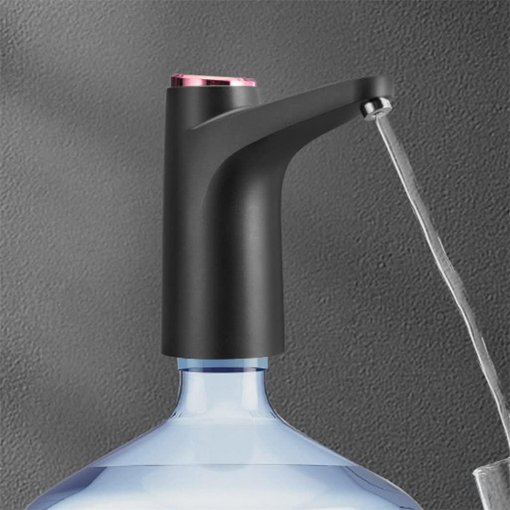 Portable ABS Kitchen Water Bottle Pump Dispenser Appliances 2 Modes Drinking Home Office Automatic Electric(D)