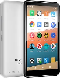 Kids' Smart MP3 Player with Bluetooth and WiFi | 144GB Storage& Android OS | 4" Touch Screen | Spotify Streaming Music&Video Player | App Store | FM Radio | DGTenk Portable Media Player (Black)