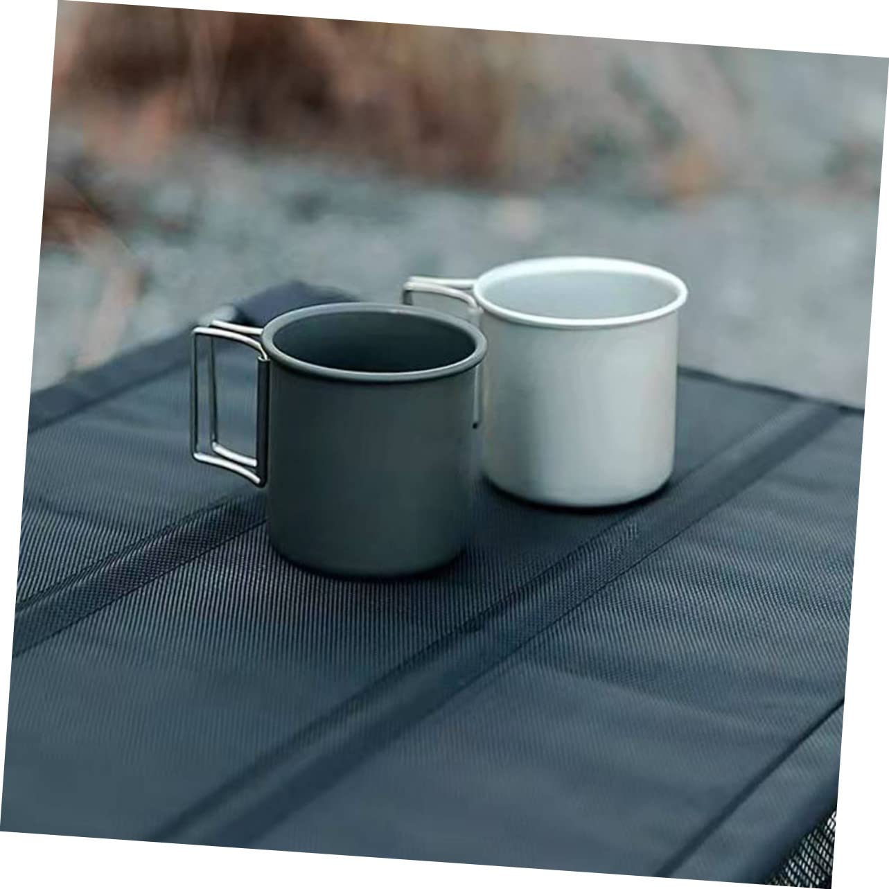 4piezas Taza De Agua Plegable Para Camping Portátil y Práctica Para Bebidas Calientes y Frías Diseño Moderno y Cómodo Utensilio Esencial Para Actividades Al Aire
