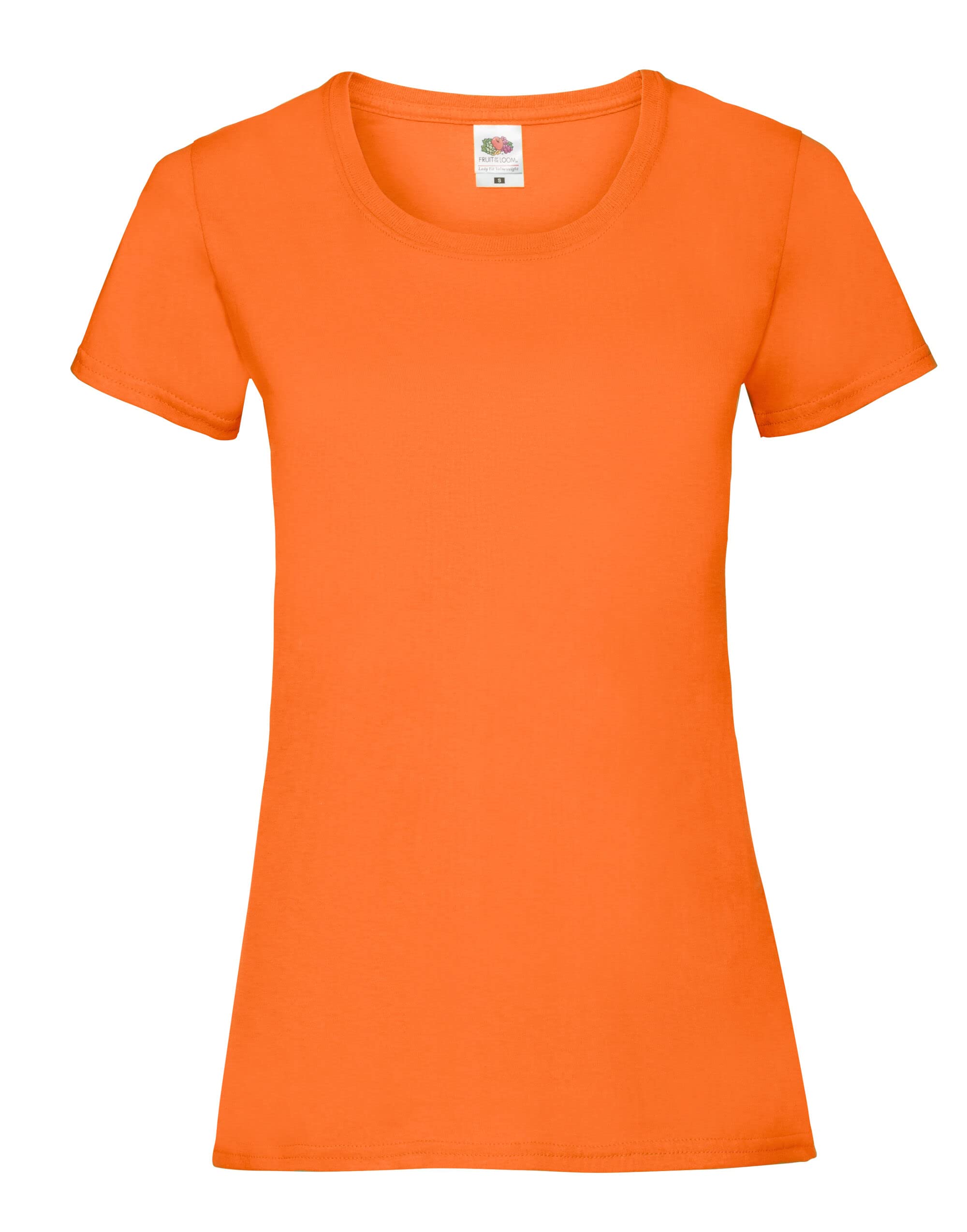 Fruit Of The Loom Women's Orange - Orange Short Sleeve T-Shirt - Small