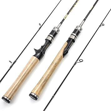 Amazon 2ヒント168cm超軽量ulパワーフィッシングロッド 2本のルアー釣り竿 餌マス釣り竿 餌1 5g 釣り竿をゆっくりと投げる 回転ロッドガンハンドルロッド 小魚釣り竿 Zyyuj Color ガンハンドル Size 168cm バスロッド