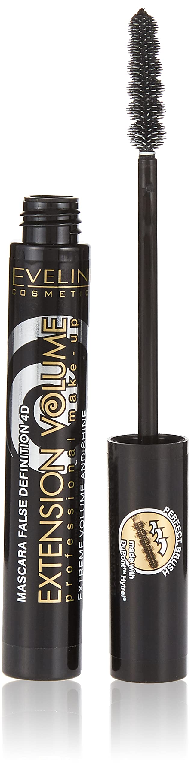 EVELINE COSMETICSMake Up Mascara Extension Volume & Shine, Black, 10 ml