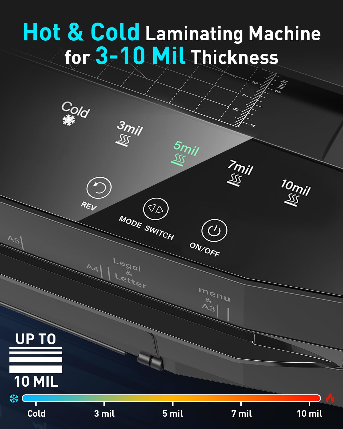 Qfun Thermal Laminator - Fast & Durable -6