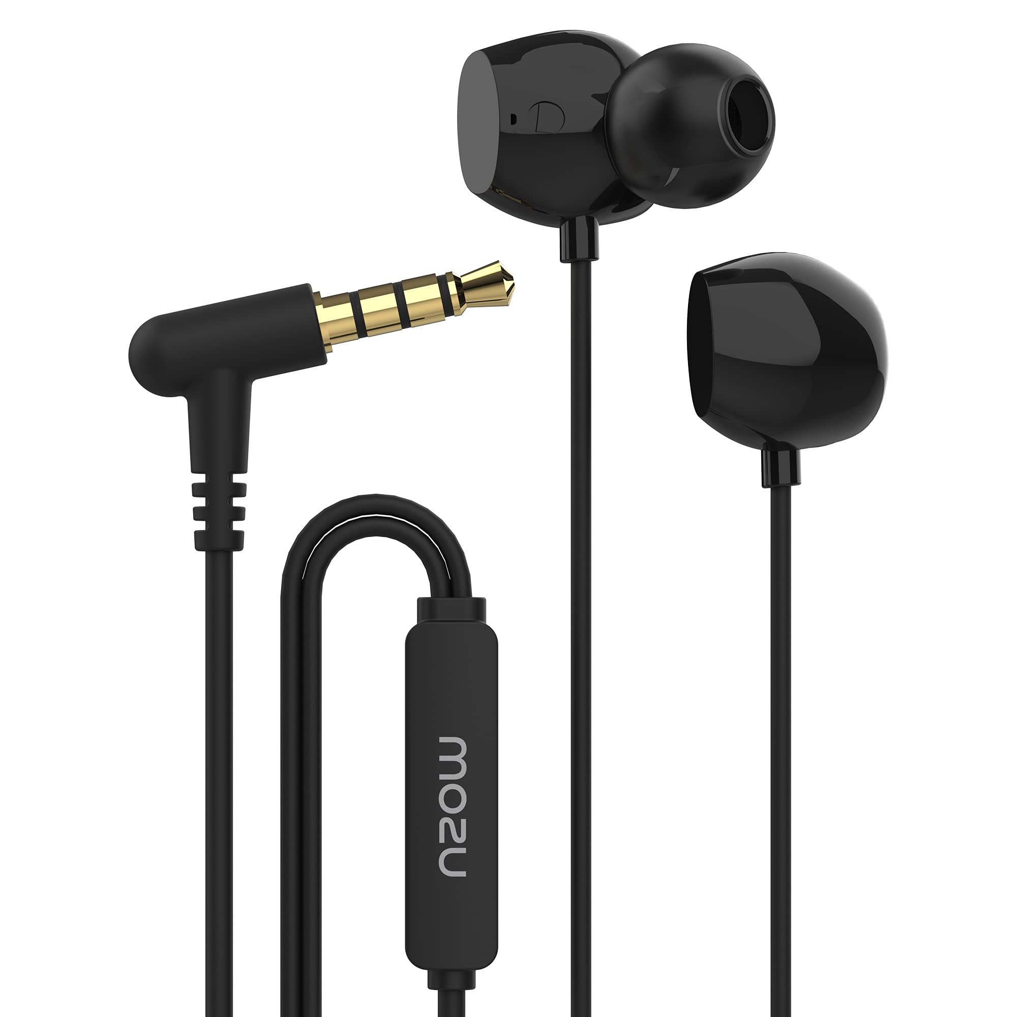 Mozu Audiology 101 Wired In Ear Earphones Ergonomic Fit Tangled