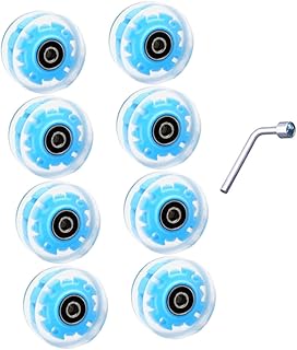 BESPORTBLE 1 Conjunto De Rodas Luminosas Para Iluminam Rodas Para Iluminam Rodas De Rodas De Skate Cruiser Acessórios Ao Ar Livre Acessórios De LED Luminosos