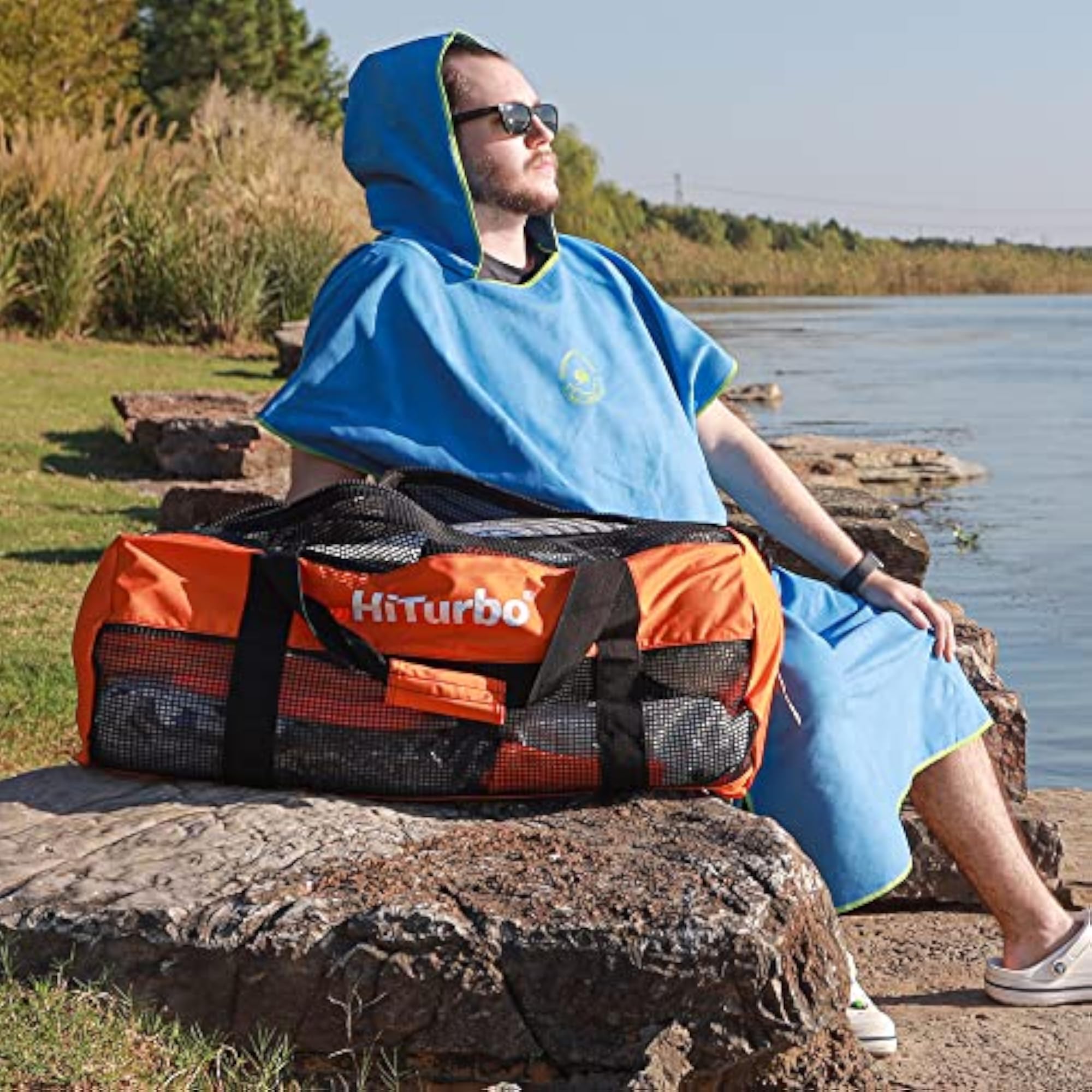 Mesh Duffel Bag for Scuba Diving