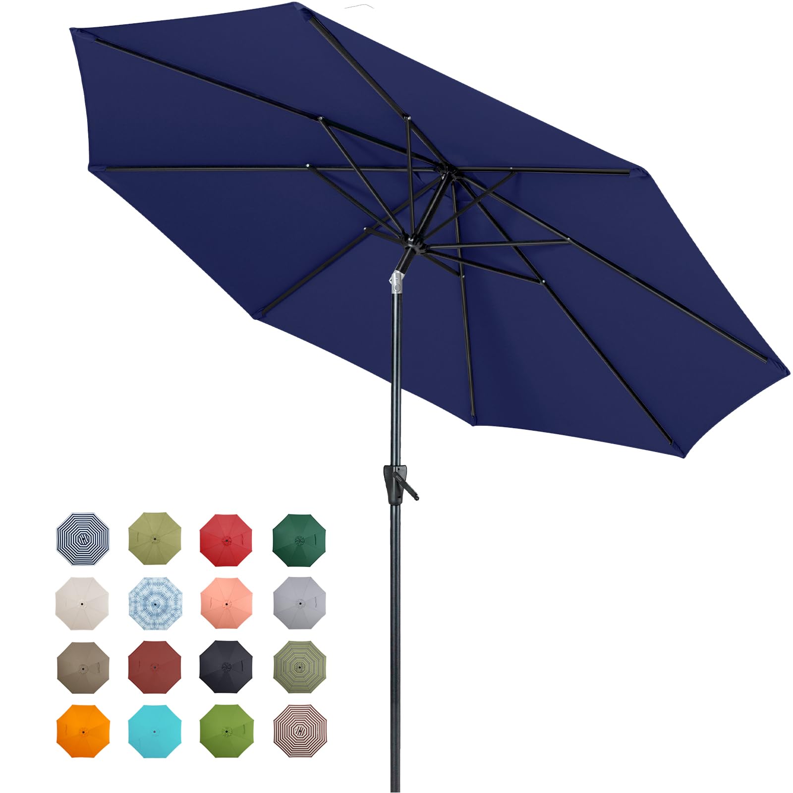 Tempera Patio Market Outdoor Table Umbrella 