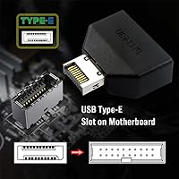 Vista 13 de cablecc USB 3.1 tipo C USB-C hembra solo puerto a 480Mbps USB 2.0 placa base 9pin 10pin adaptador de cabecera PCBA