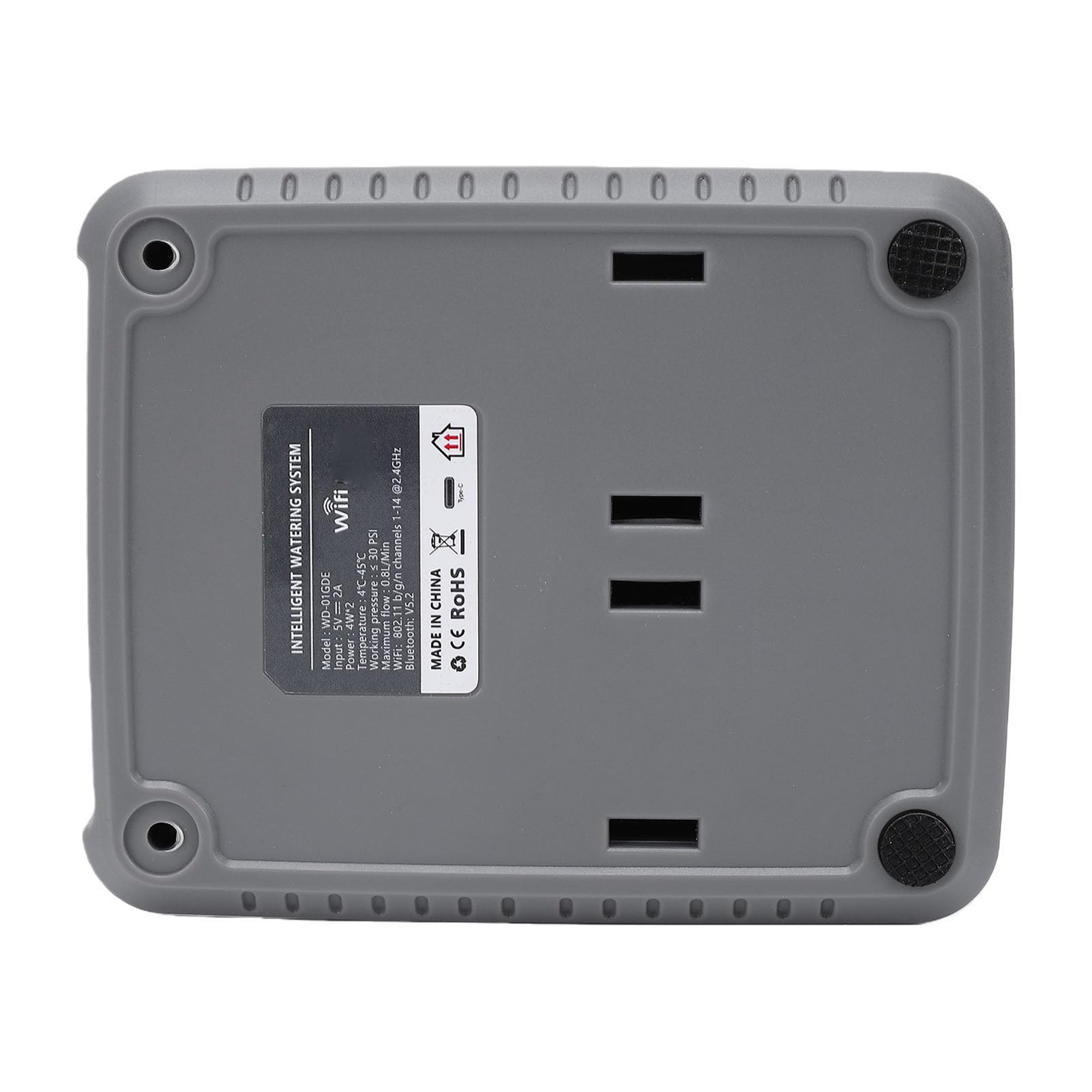 Gonetre Kit di Irrigazione a Goccia Automatica, Doppia Pompa WiFi con Timer per 20 Piante in Vaso, Programma di Irrigazione Regolabile, Tubo da 15 Metri (Spina europea)