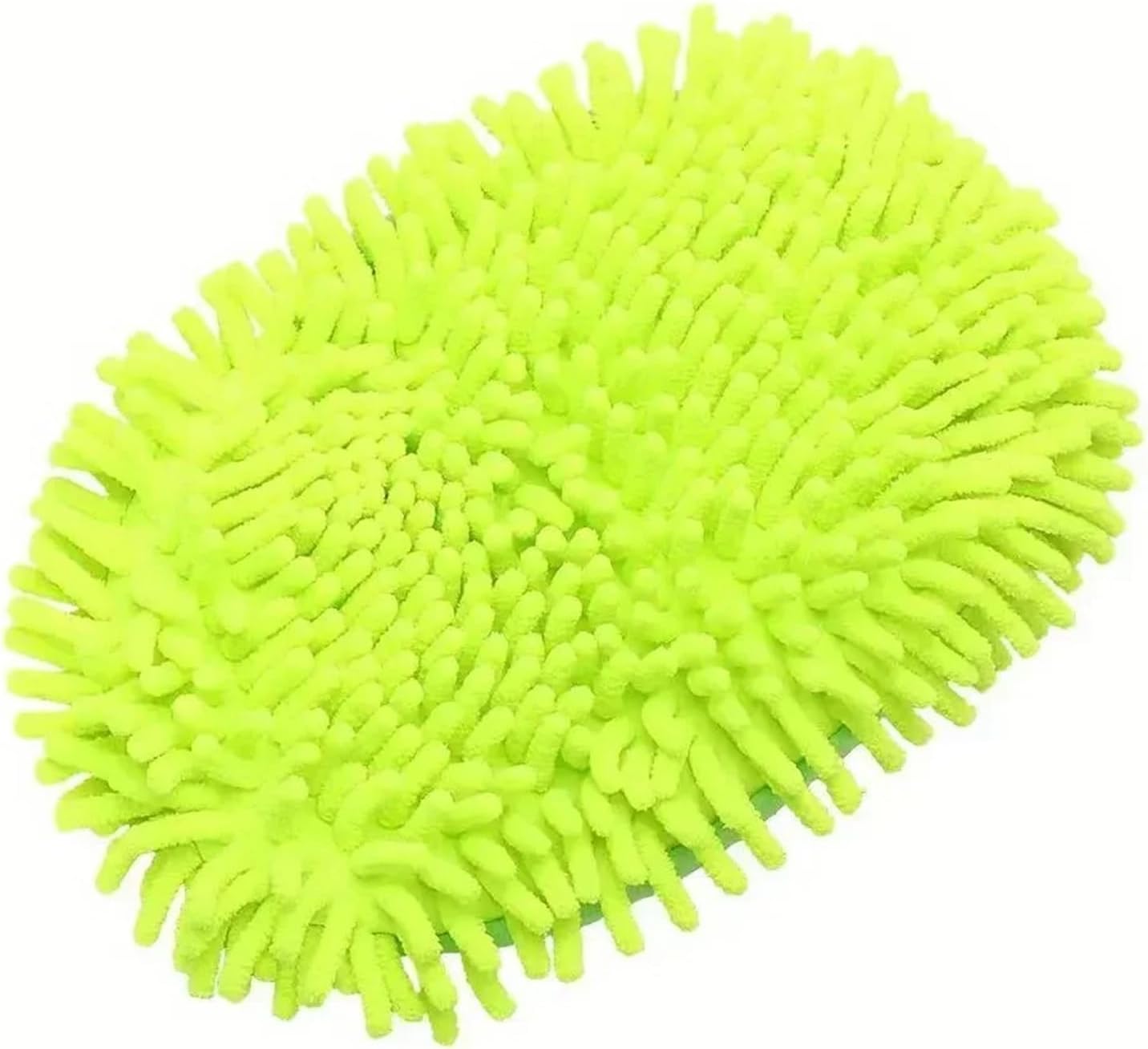 Fit for Car Wash Brush Mop Cleaning Tool with Long Handle Kit for Washing Detailing Cars Truck, SUV, RV, Trailer, Boat 2 in 1 Chenille Microfiber Sponge Not Hurt Paint Scratch Free(Mop 2 Mop Cover)